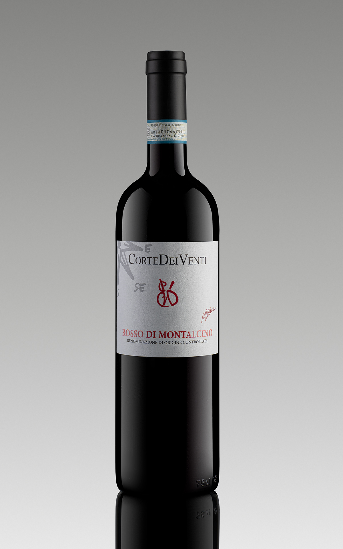 Vino - bottiglia di vino Rosso di Montalcino